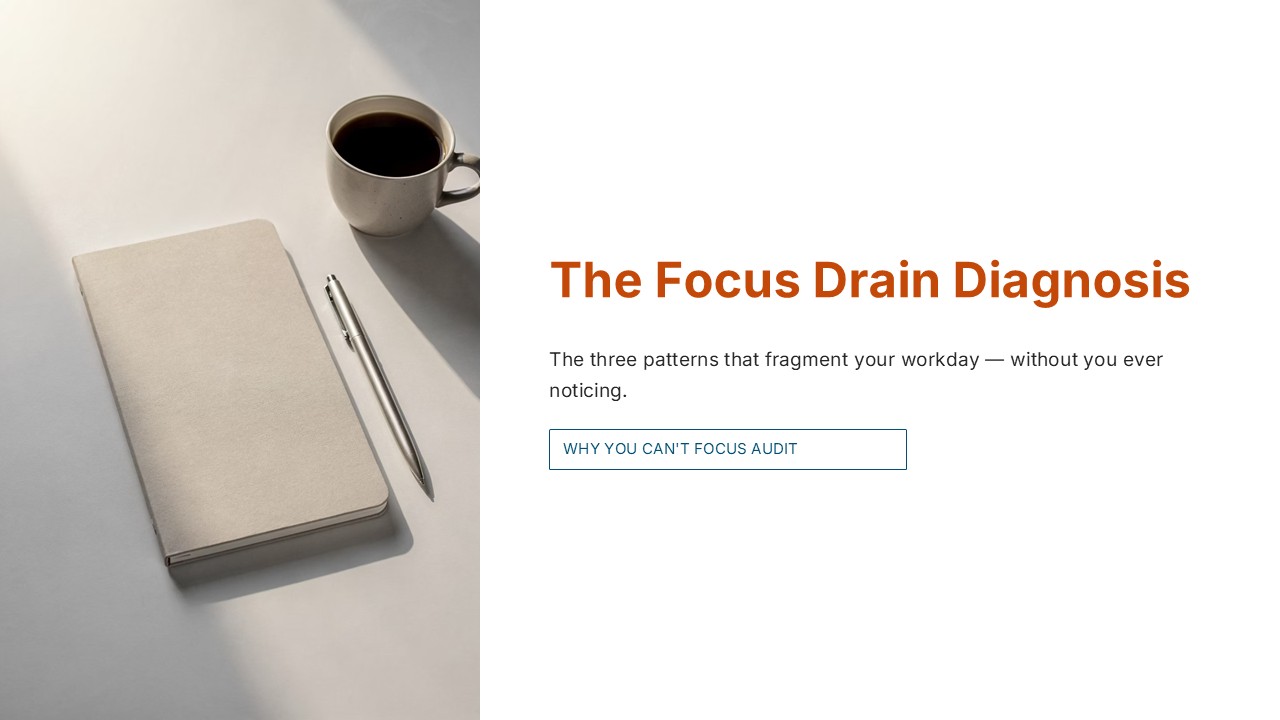 01-The-Focus-Drain-Diagnosis